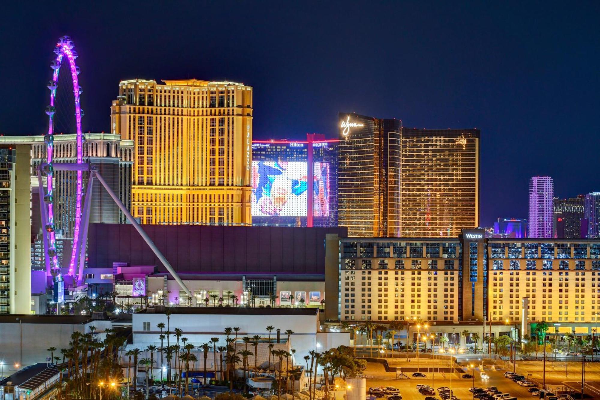 Lucky Gem Penthouse & Luxury Suites At Signature Resort, Balcony Strip View 2605 Las Vegas Exteriör bild