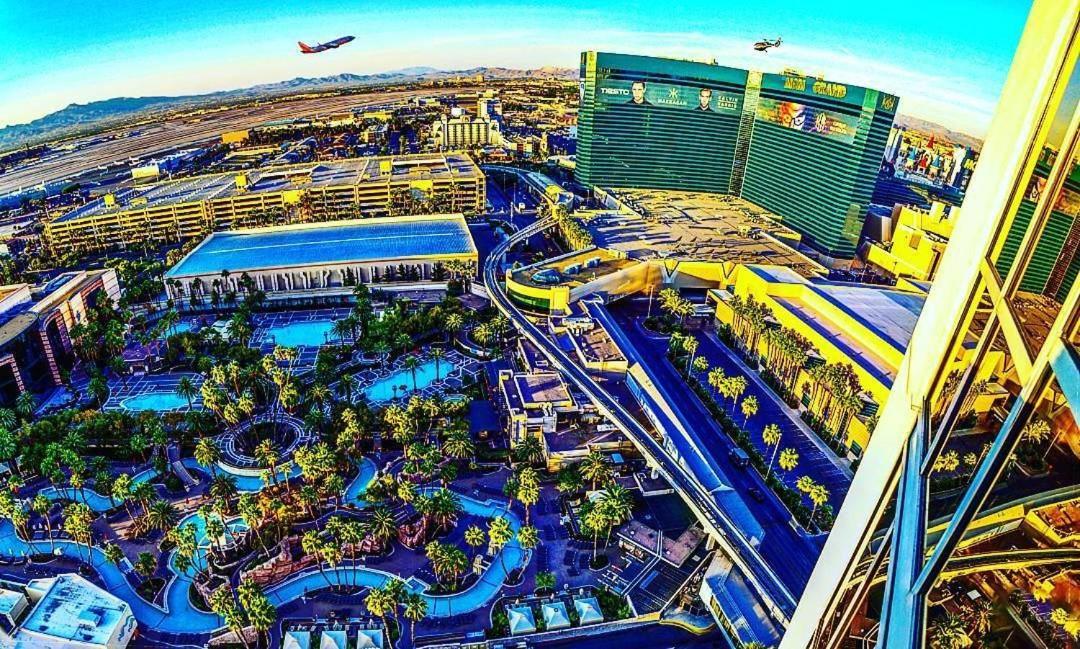 Lucky Gem Penthouse & Luxury Suites At Signature Resort, Balcony Strip View 2605 Las Vegas Exteriör bild