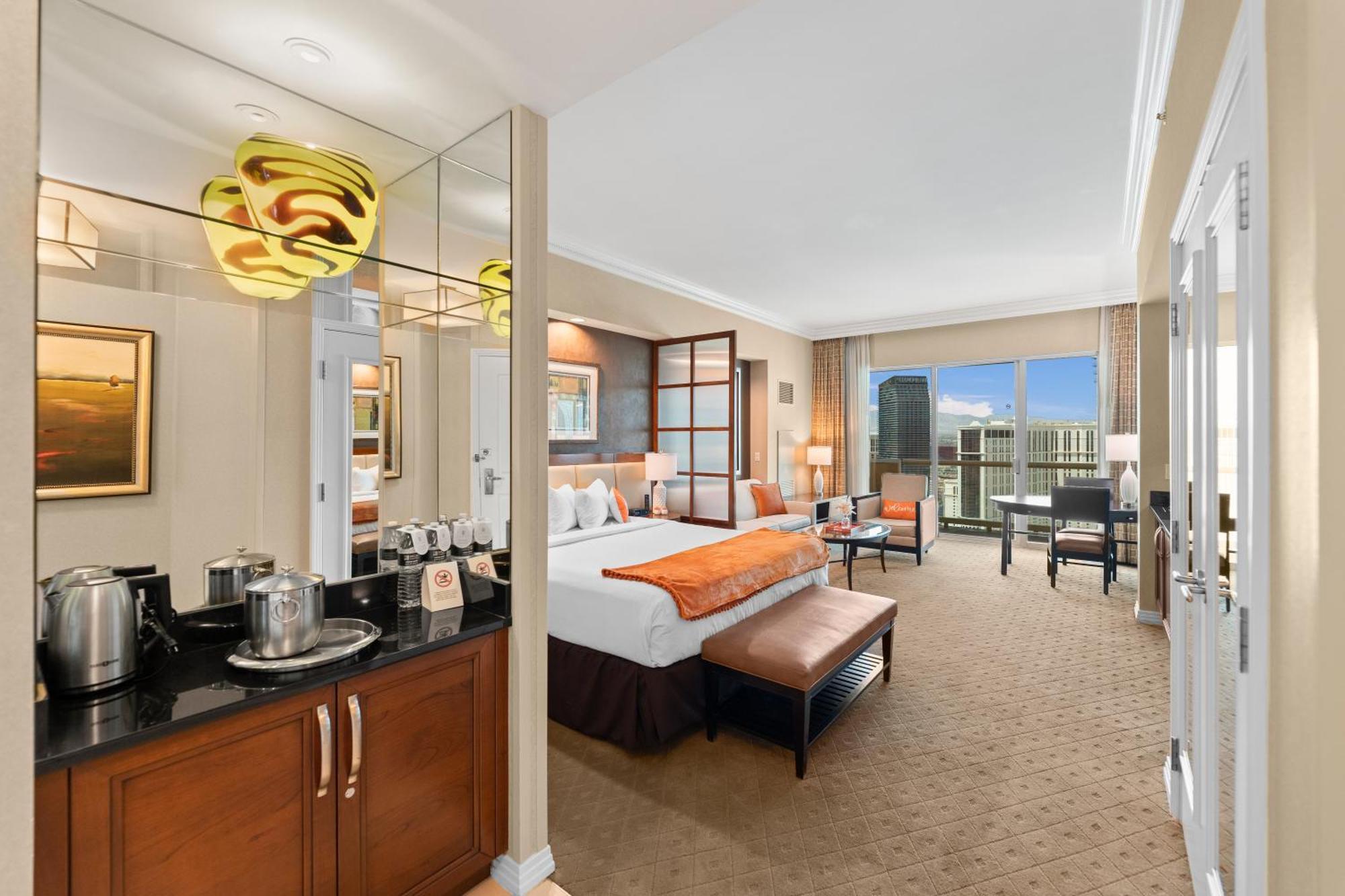 Lucky Gem Penthouse & Luxury Suites At Signature Resort, Balcony Strip View 2605 Las Vegas Exteriör bild