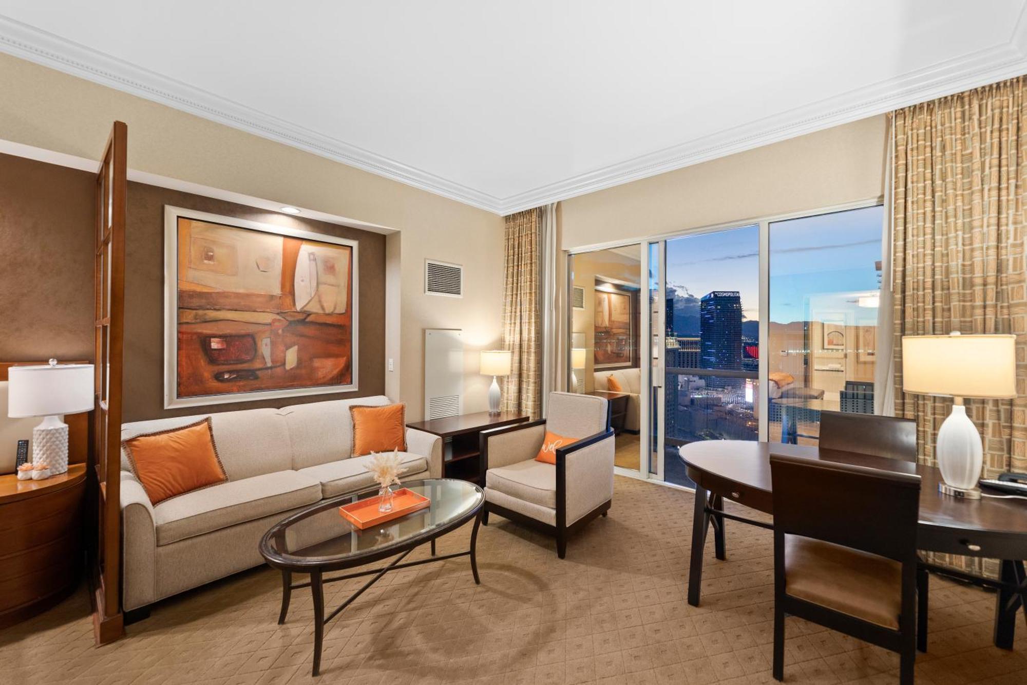 Lucky Gem Penthouse & Luxury Suites At Signature Resort, Balcony Strip View 2605 Las Vegas Exteriör bild