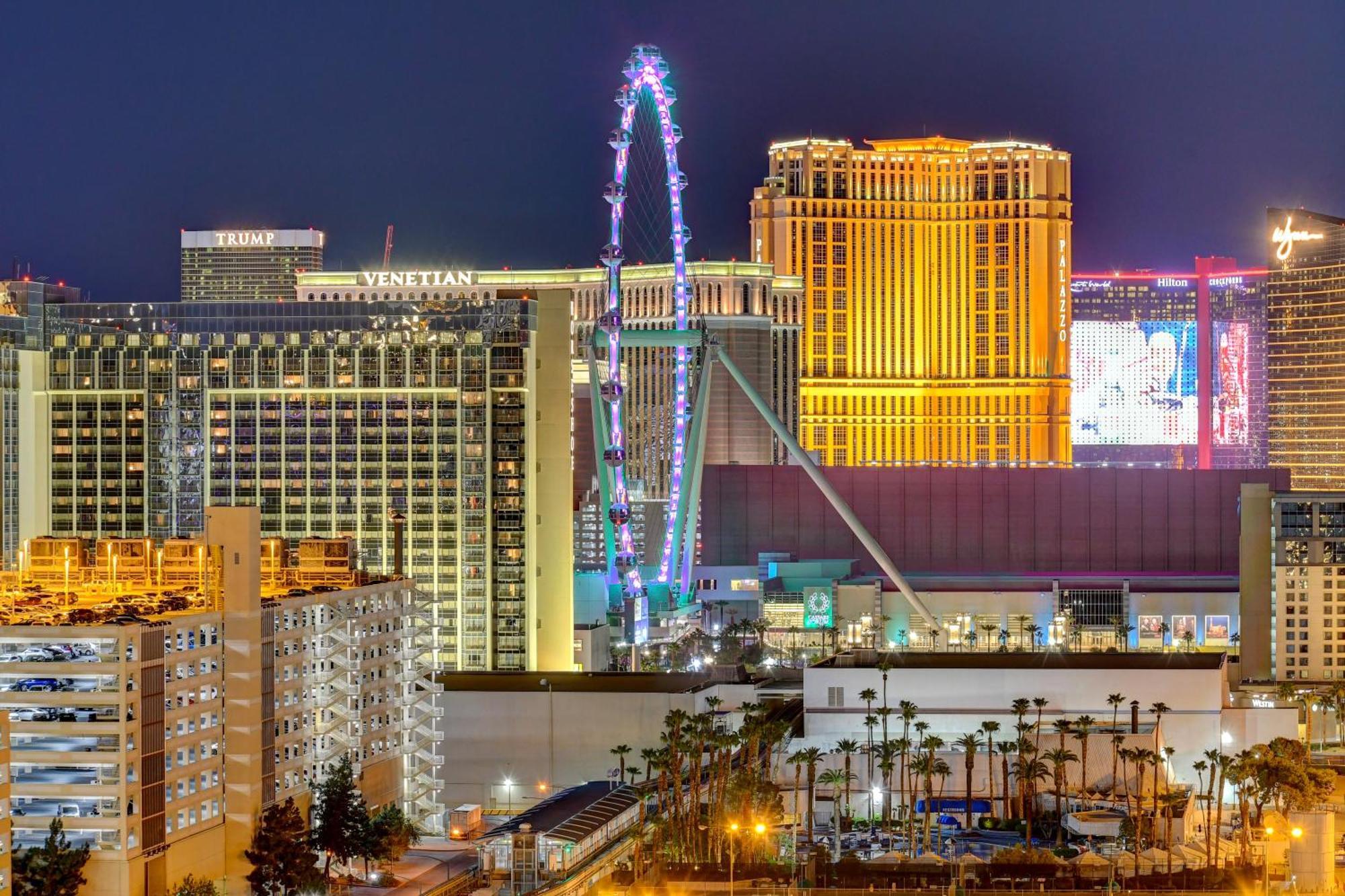 Lucky Gem Penthouse & Luxury Suites At Signature Resort, Balcony Strip View 2605 Las Vegas Exteriör bild